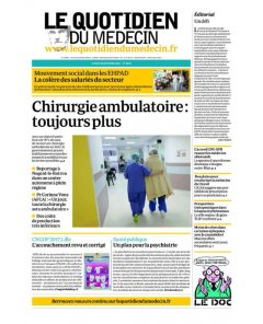 Le Quotidien du médecin (*.fr et niooz.fr) - 29/01/18