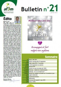 Bulletin AF3M n°21 janvier 2015