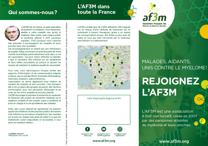 AF3M01 - Dépliant présentation AF3M avec bulletin adhésion