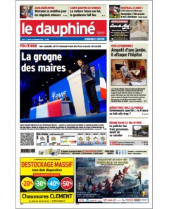 Dauphiné Libéré - 21 octobre 2017