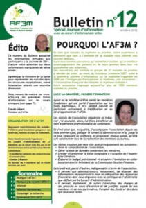 Bulletin AF3M n°12 octobre 2012