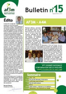 Bulletin AF3M n°15 septembre 2013