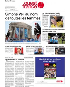 Ouest France - 2 juillet 2018