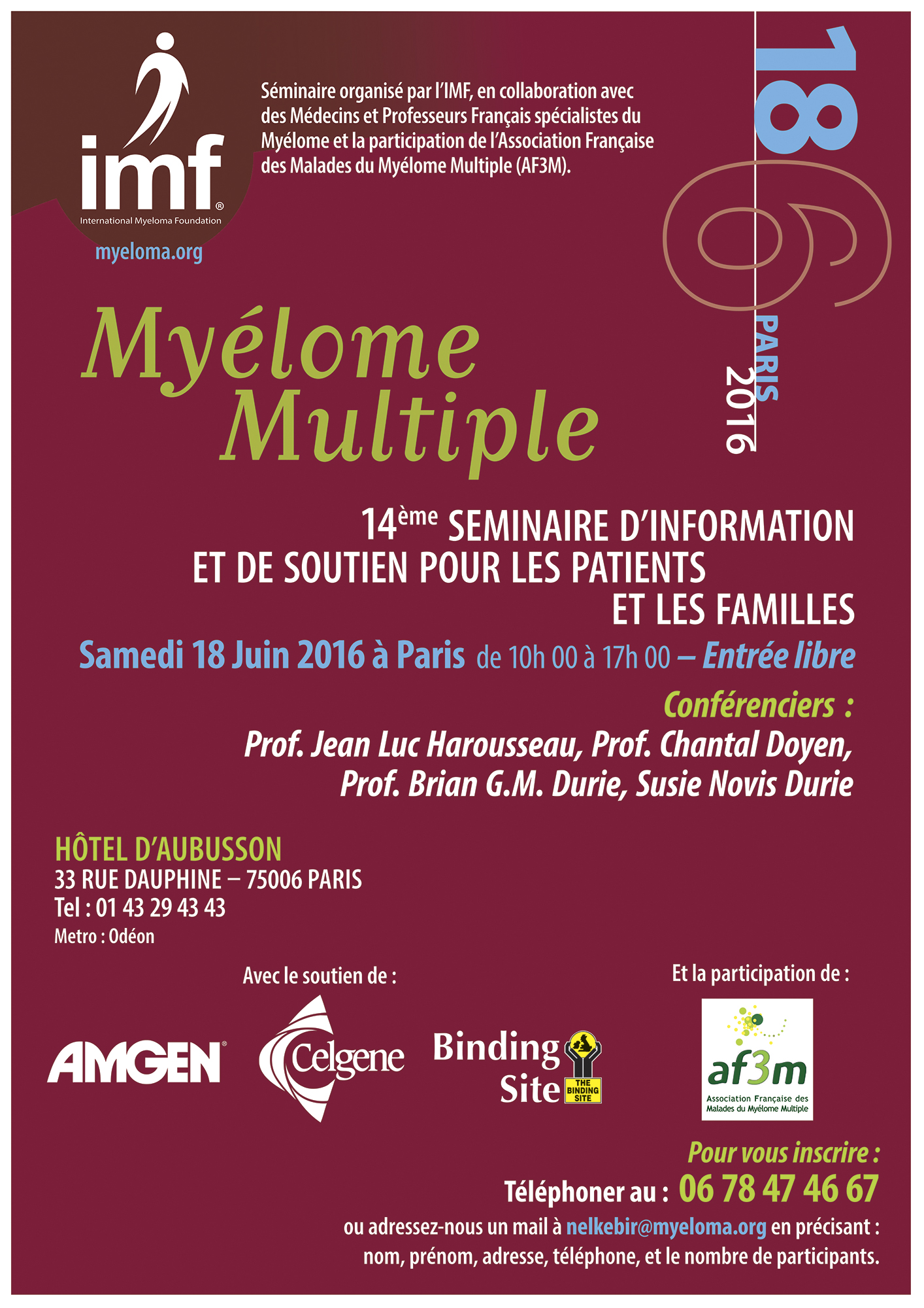 poster IMF Paris