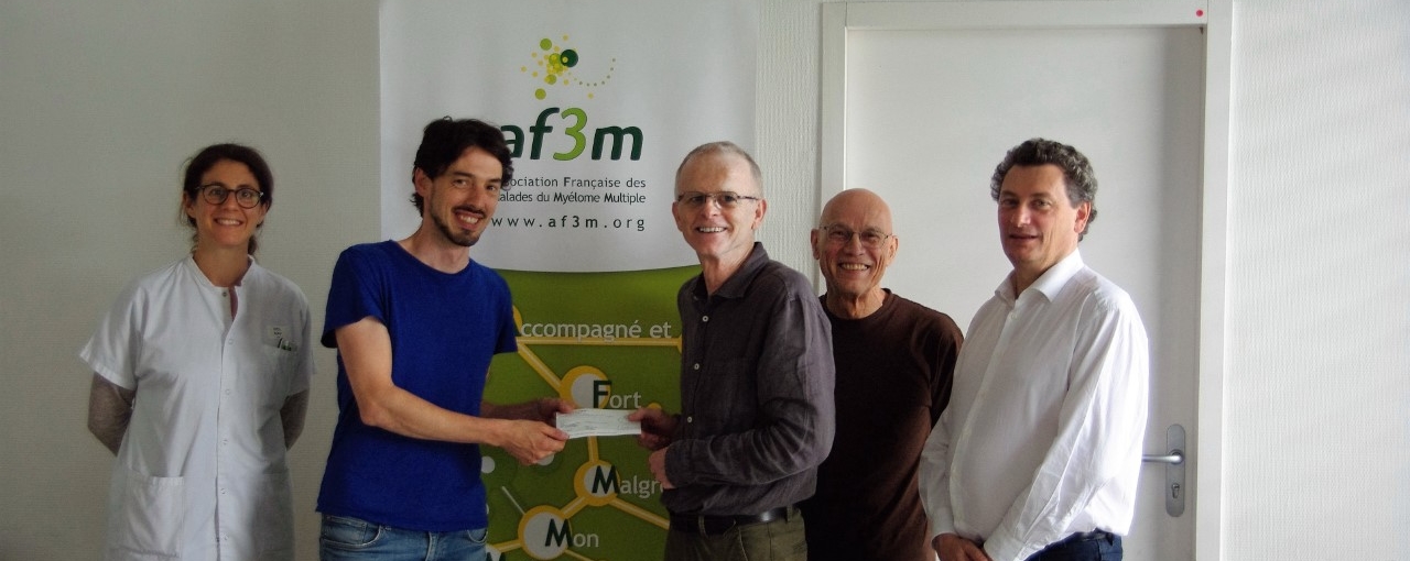 Remise du prix AAP AF3M 2016, au Dr Sujobert