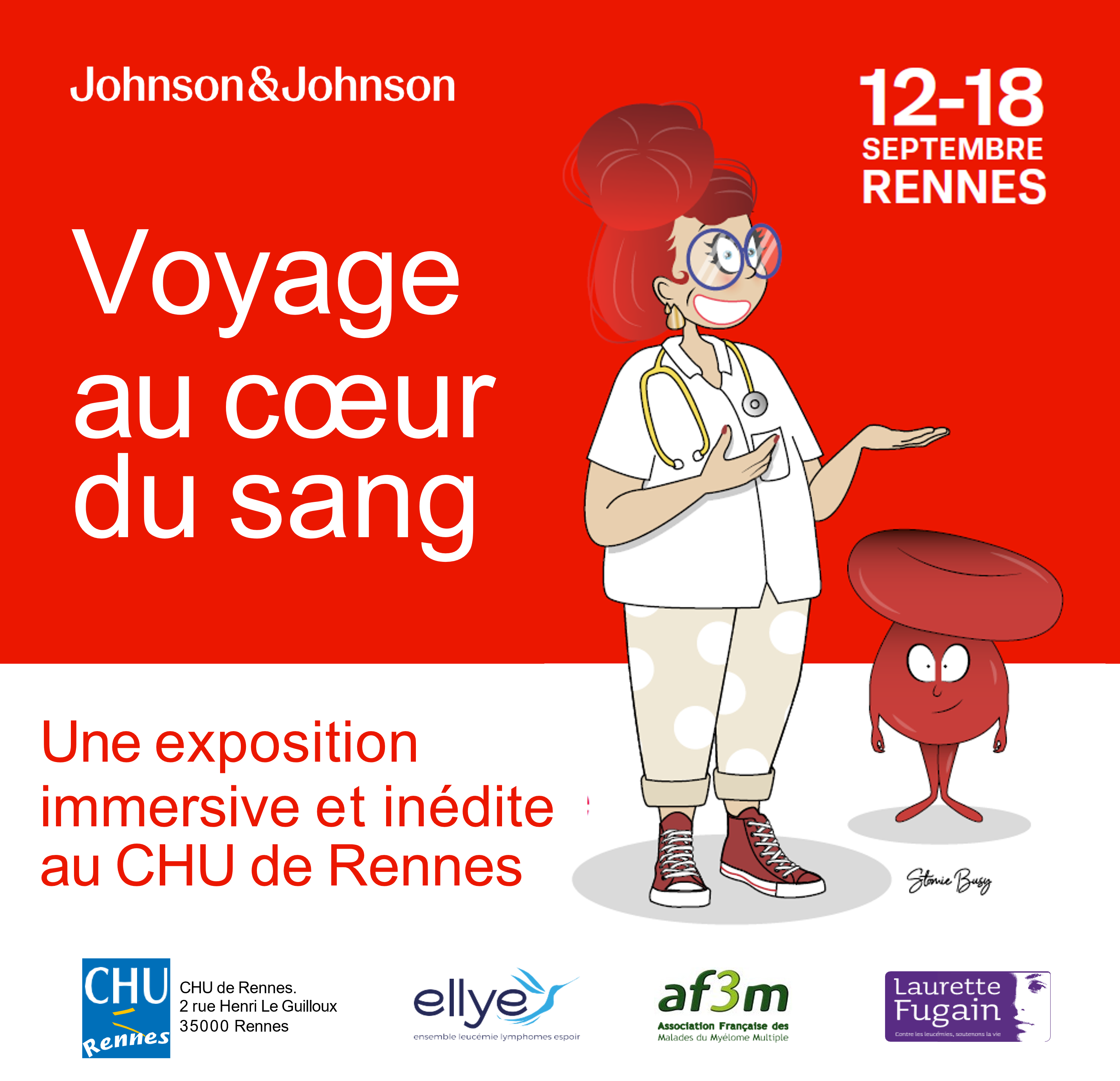 CHU Rennes Expo Voyage au Coeur du Sang