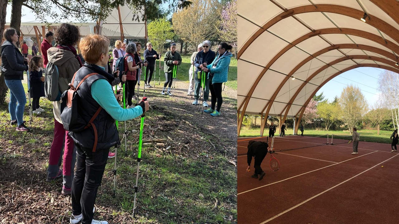 Bungy Pump et tennis &agrave; la Journ&eacute;e de la Femme &agrave; Bligny