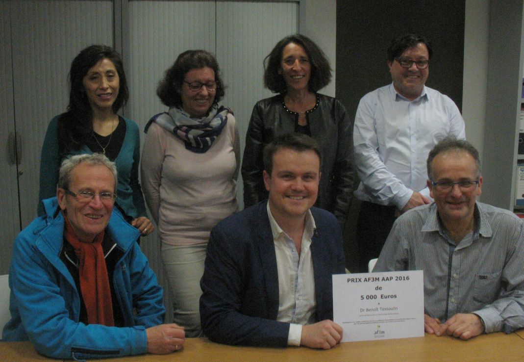 Remise du prix AAP AF3M 2016, au Dr Tessoulin