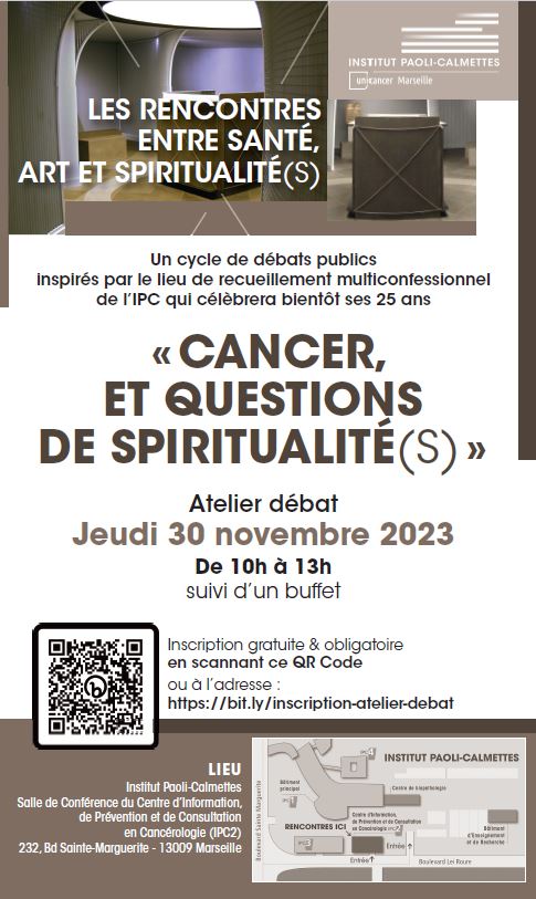 Affiche rencontre santé art spiritualité