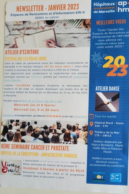 Newsletter Janvier 2023 ERI AP-HM