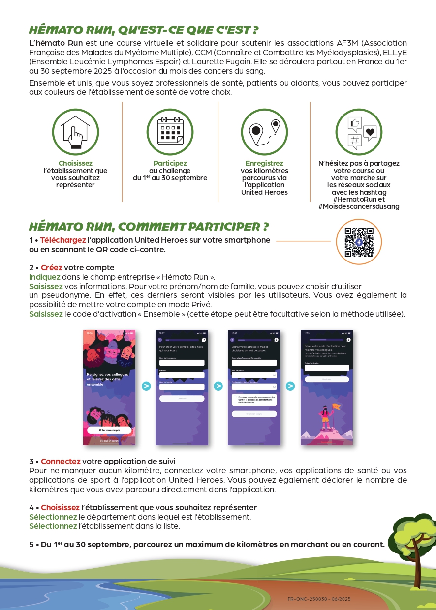 Hemato Run 2025 Flyer Page 2