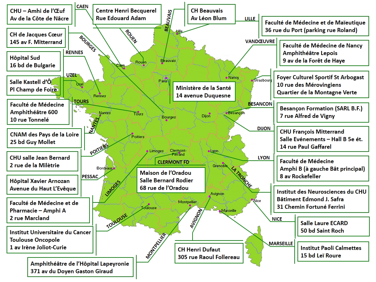 JNM 2017 - RdV dans 25 villes